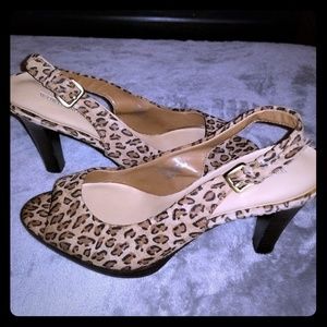 Worthington cheetah print heels